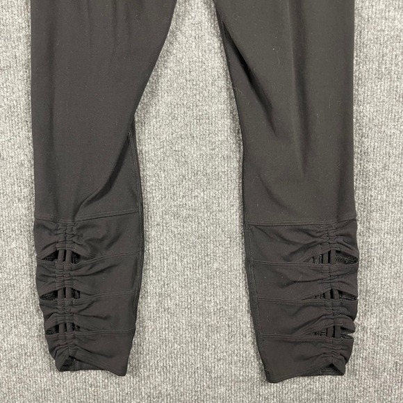 Athleta Salutation Stash Pocket II Cinch 7/8 Black Leggings Womens XS Activewear - Picture 4 of 12
